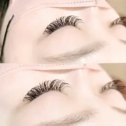 《オフ無料》メガマットボリュームラッシュ200本　¥8500→