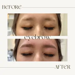 【🌱アイブロウメニュー🌱】眉カット+wax脱毛+眉メイク