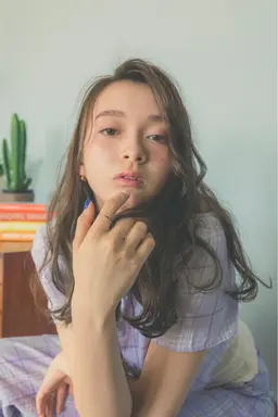 【赤みの少ない透明感あるヘアに】透明感あるアディクシーカラー🦋➕5stepトリートメント💜（メンズ可🉑）