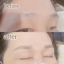 垢抜け眉WAXスタイリング ＋間引き