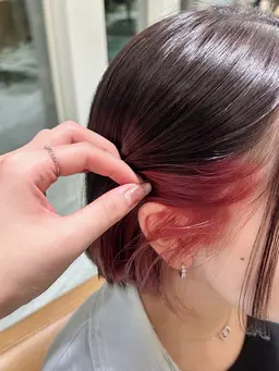 【当日限定】🩶イヤリングカラー🩶ケアブリーチ込