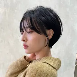 🪐こだわりショートカット✂️＋3step高補修トリートメント💫/ショートヘア/丸み/マッシュ/ハンサム/ショート