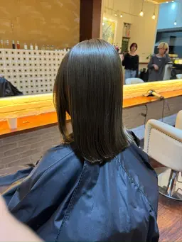 ⭐️縮毛矯正+クイックトリートメント✨