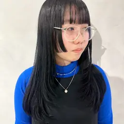 ⭐️顔周り縮毛矯正⭐️[カット]+[部分縮毛矯正]+[2stepトリートメント]痛み最小限に気になる部分癖毛に