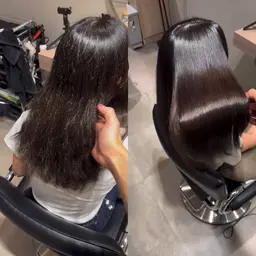 【完全お任せ】髪質改善フルオーダー美髪コース（カットカラーストレートトリートメント）