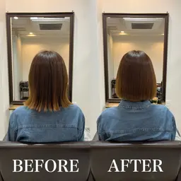 【60代限定】　●髪と同化する天然トリートメント3時間¥16200→0