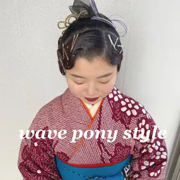 🌸卒業式🌸🚫前日予約不可🚫着付け+ヘアセット　⚠️成人式は別のご案内となります！　❣️ご新規10%off❤️