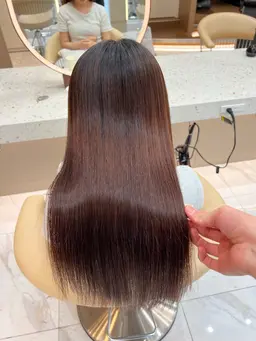 【大人気】美髪縮毛矯正✨️✨️💕➕1stepトリートメント（内部補修）🍀*゜