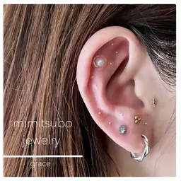 〻耳つぼジュエリー〻 両耳20コまで✴︎EJA耳つぼジュエリー協会認定サロン