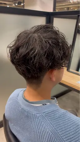 U30限定!メンズカットパーマ(シャドウパーマのみ)+コーティングトリートメント