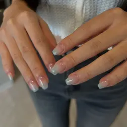 ハンド カラーグラデーション(クリアベース)⚠️オフなし