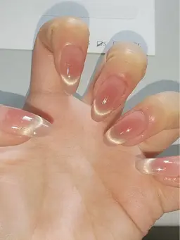 【ジェル】【大人気】 ★マグネットフレンチ<<新規オフ無料>>★¥8480→￥7280