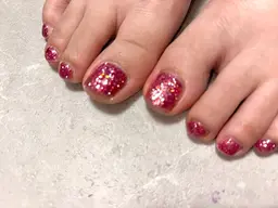 フットワンカラー/ラメカラー🦶✨（オフなし）