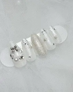 1月限定❣️チップ長さだしジェル/定額アート/デザインサンプルから選べる/オフケア込✨チップオフ¥500