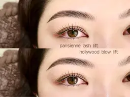 【 垢抜けセット🍊】パリジェンヌ(上)+HBL(眉パーマ&wax脱毛)・再来+¥500