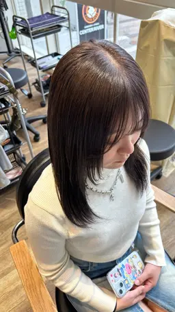 🌈クオルシアカラー🌈➕カット✂︎(ロング、ミディアム、ボブ限定)