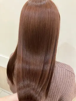 🆕髪質改善ストレート✨