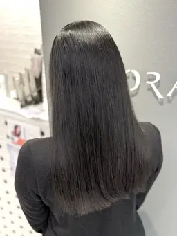 【水素の力でツヤツヤに】小顔補正カット+最新髪質改善水素トリートメント