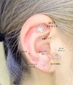 話題！の【耳ツボジュエリー💎】