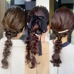 🫧ゆるふわアレンジからフォーマルタイトセットまで幅広く対応🫧結婚式参列や大事な日のセットお任せください🫧