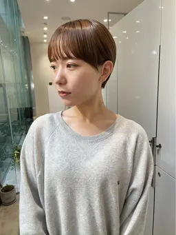 【2/3限定⭐️】レディースショート➕カラーモデル(シャンプー➕トリートメント付き)🕊🩵