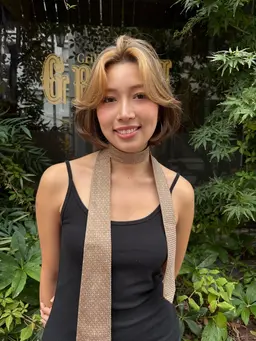 リタッチブリーチ＋カラー🧚🏻✨