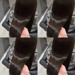 🌸4月限定価格🌸ワンカラー+Aujua3stepトリートメント+超音波アイロン【艶髪.透明感.暗髪.ハイトーン】