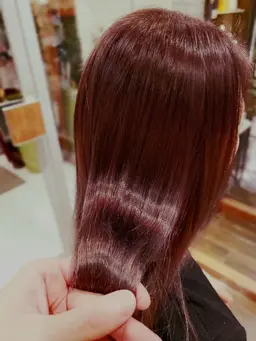 ブリーチなしダブルカラー