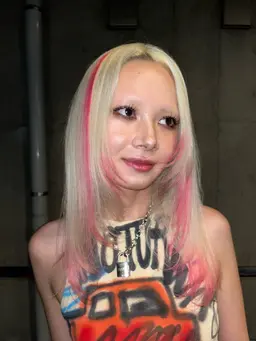 ブリーチ込みのデザインカラー❗️