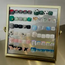 《フット》【初回オフ無料】アートネイル🌷(オフあり)￤他店オフ+¥1600