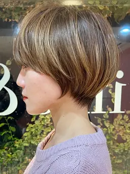 カット➕透明感カラー➕3ステップトリートメント