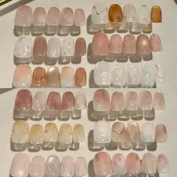 ♢U30限定♢【オフあり】⋆꙳⁎𓆸ニュアンスネイル꙳⋆ 24種サンプルからお選び頂けます※色配置変更不可