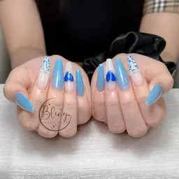 【チップ長さ出し10本】　シンプルデザイン　４～6本まで　￥9980→￥8500