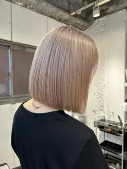 【ミニモ限定価格】ブリーチWカラー（リタッチ）×ケアTR