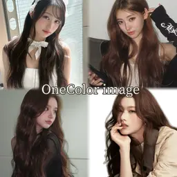 うる艶ワンカラー/透明感のあるモテカラー✨/赤み消し/オリーブ/グレージュ