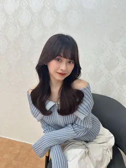 似合わせ前髪カットモデル💇‍♀️