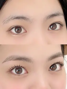 【人気No. 1】🌈美眉スタイリング&ラッシュリフト上🌈［wax脱毛・毛抜き・カット・メイク］