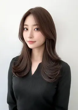 韓国風骨格レイヤーカット+プレミアムトリートメント