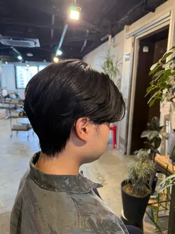 メンズカット＋ダウンパーマ🇰🇷