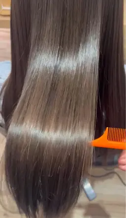 前髪ストレート＆カラー🌞🌴🌺✨