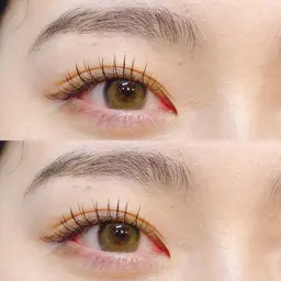 🧡大人気🧡No. 1メニュー🧡フラットラッシュ120本✨ブラウン変更可(＋¥550)