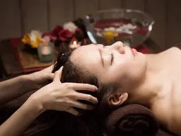 💤🫟睡眠促進コース🫟💤 【12月特別メニュー】ドライヘッドスパ+首肩もみほぐし60分コース＋マッサージガン