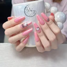 【チップ長さ出し10本】　ワンカラー　パーツ3個無料　¥9980→¥7980