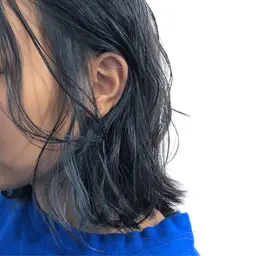 ポイントイヤリングカラー〻ブリーチ、ダブルカラーの場合メッセージでお伝えください!