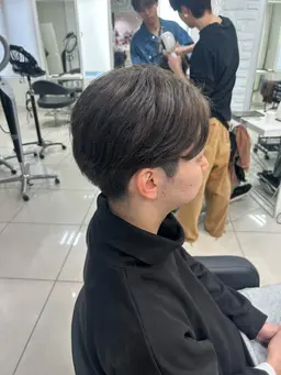 【メンズ限定/ブリーチなしダブルカラー】プレミアムカラー＋シャンプー🩵