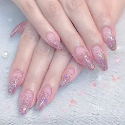 ラメグラデーション💅フィルイン