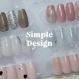 hand🧸オフィスネイルにも︎︎⟡【定額 Simple design】 ￥6900