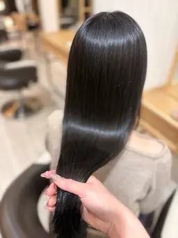 ✨人気No.1✨髪質改善カラー＋トリートメント【ロング料金なし】