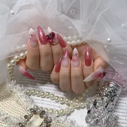 【オフ込み】持ち込み10本アート🐰🎀（パーツ乗せ放題✨）