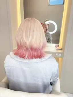 リタッチブリーチ＋フルカラー🧚🏻‍♀️💕【前回のブリーチから2ヶ月以内】